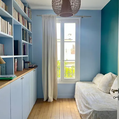 Architect's House, Air-conditioned, 5 Bedrooms, Garden París